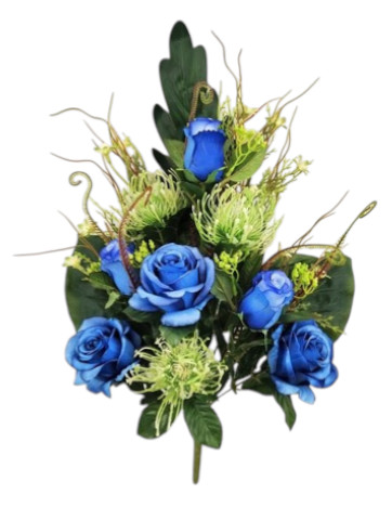 FR ROSA NUTAN X16 55CM BL