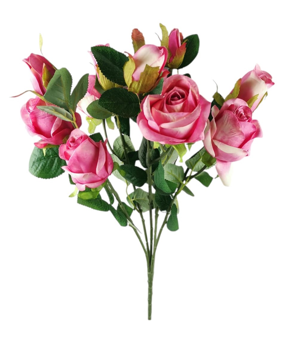 BUSH ROSA BOCCIOLO X5 50CM BT
