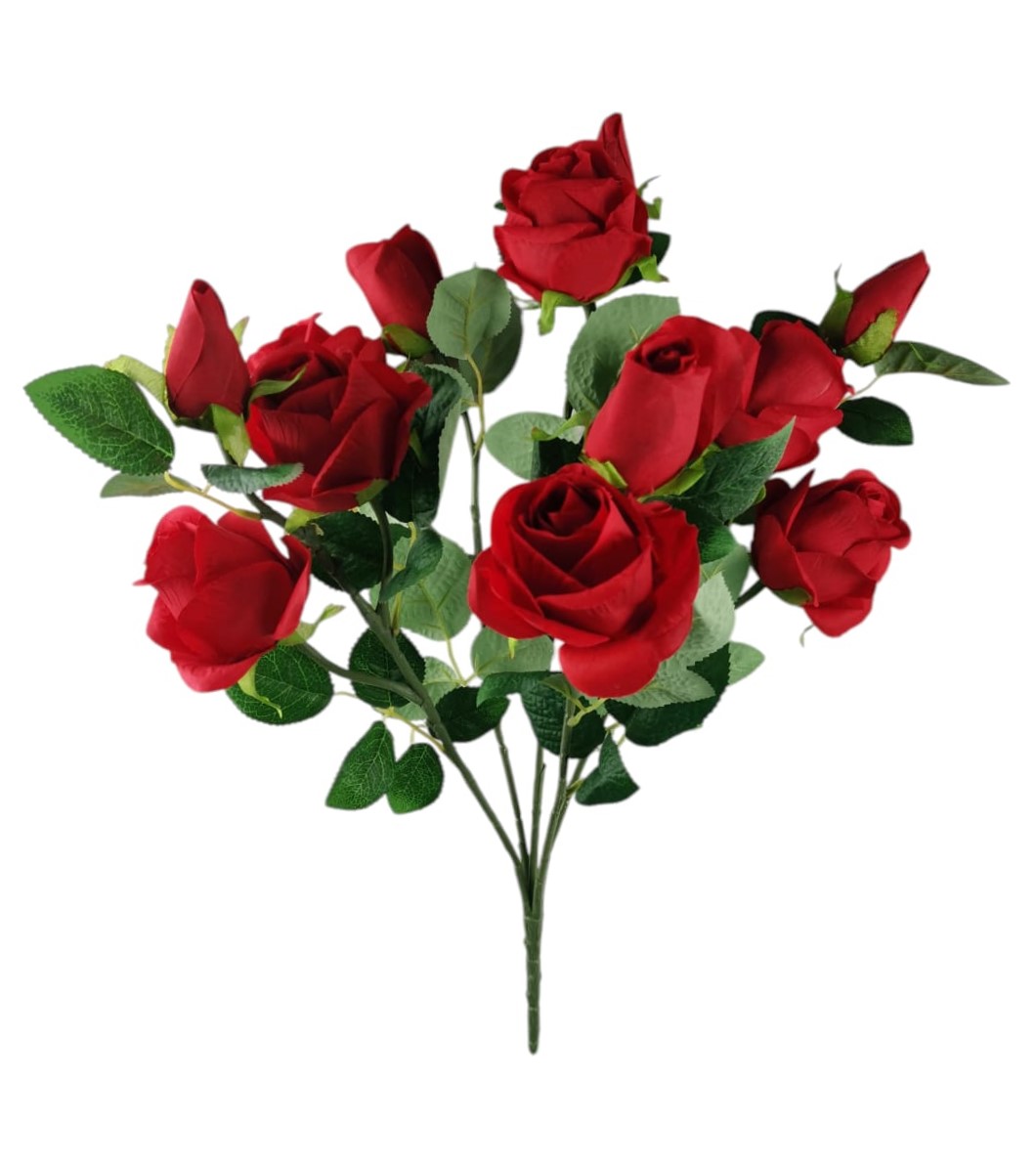BUSH ROSA BOCCIOLO X5 50CM RD