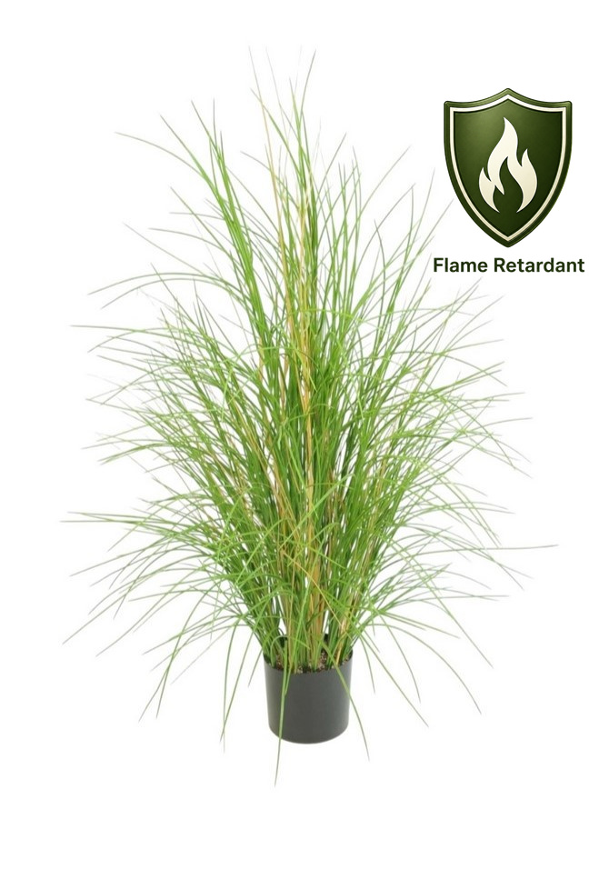 FLAME RETARDANT GRASS PLANT IN VASO 120CM GR