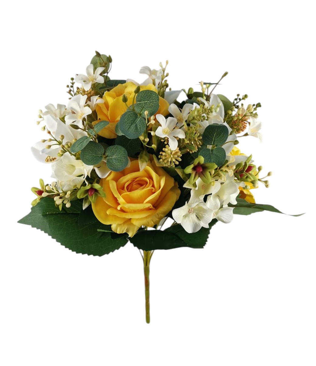 BUSH ROSA CYMBIDIUM X13 40CM YL