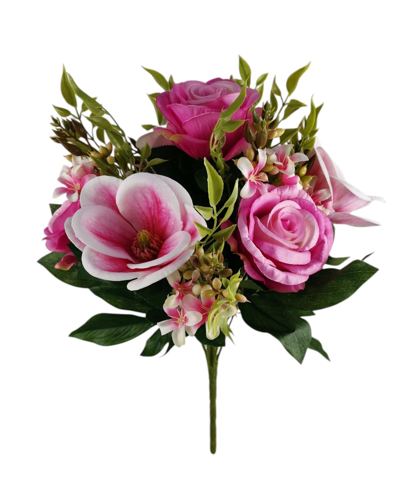 BUSH MAGNOLIA ROSA X13 40CM BT