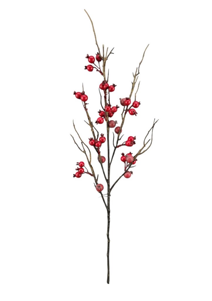 XMAS BERRY SPRAY X5 65CM RD