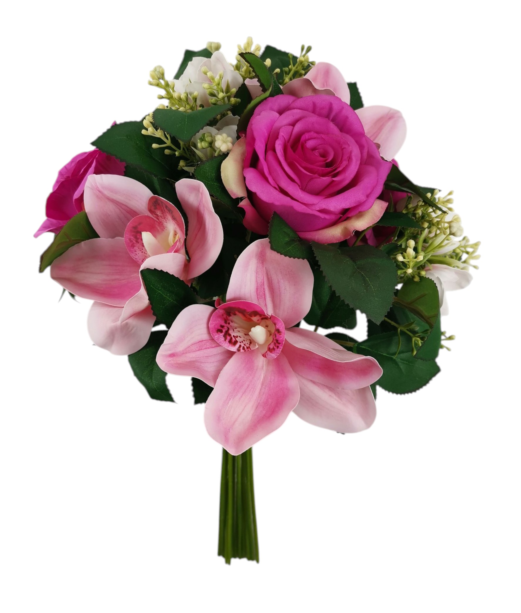 BUNDLE ROSA CYMBIDIUM X10 45CM BT