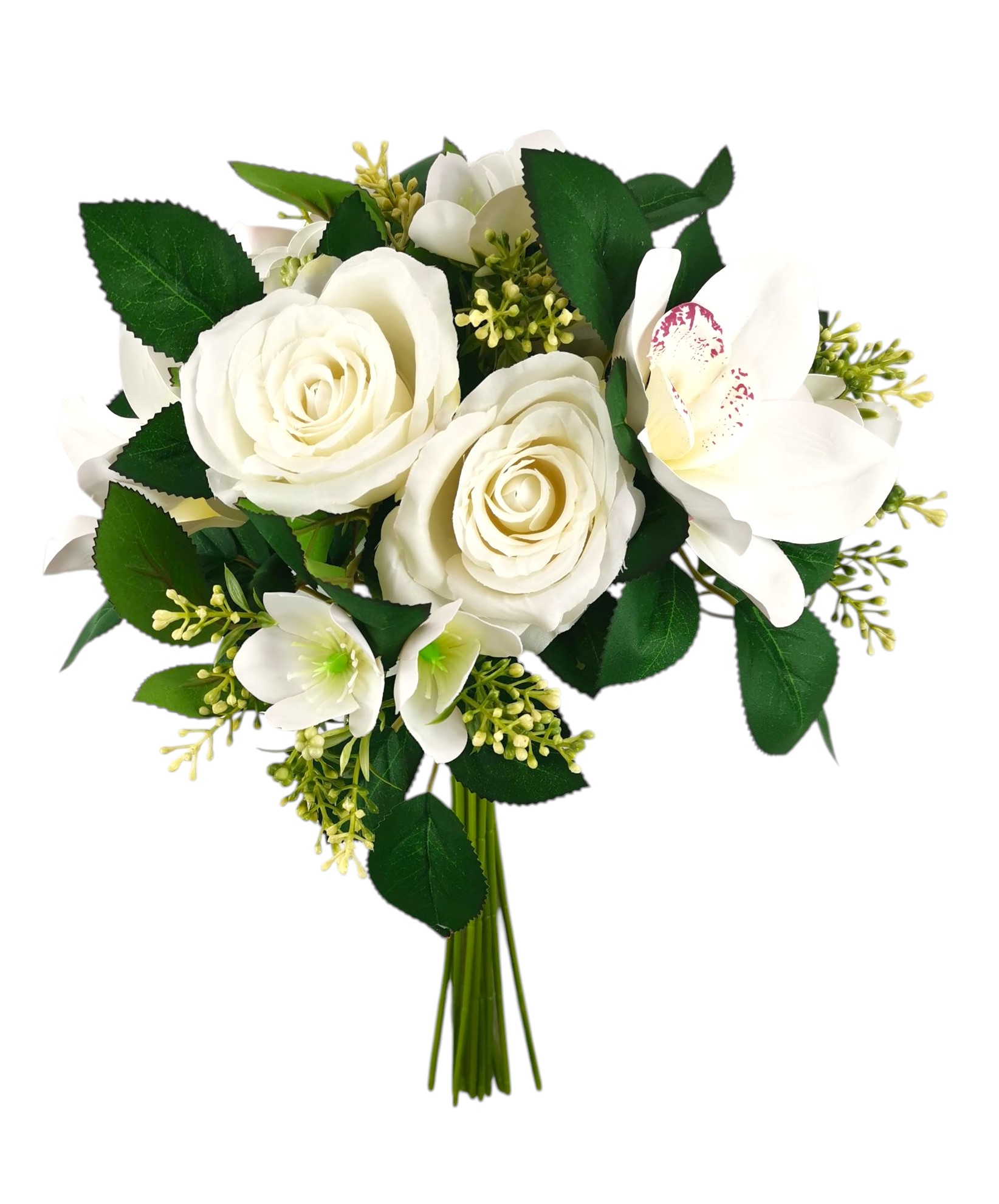 BUNDLE ROSA CYMBIDIUM X10 45CM CR