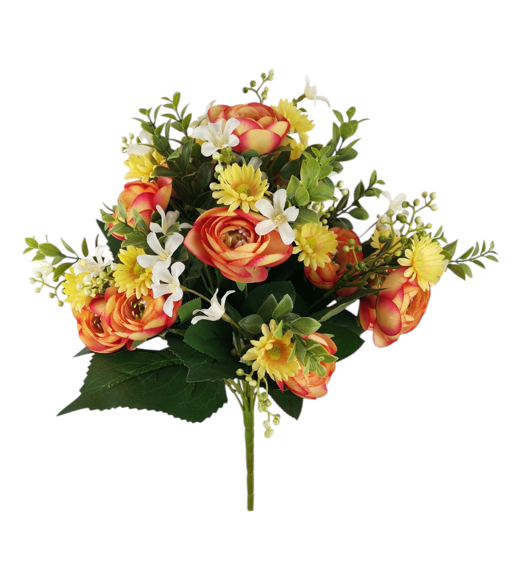 BUSH RANUNCOLO X12 55CM OR