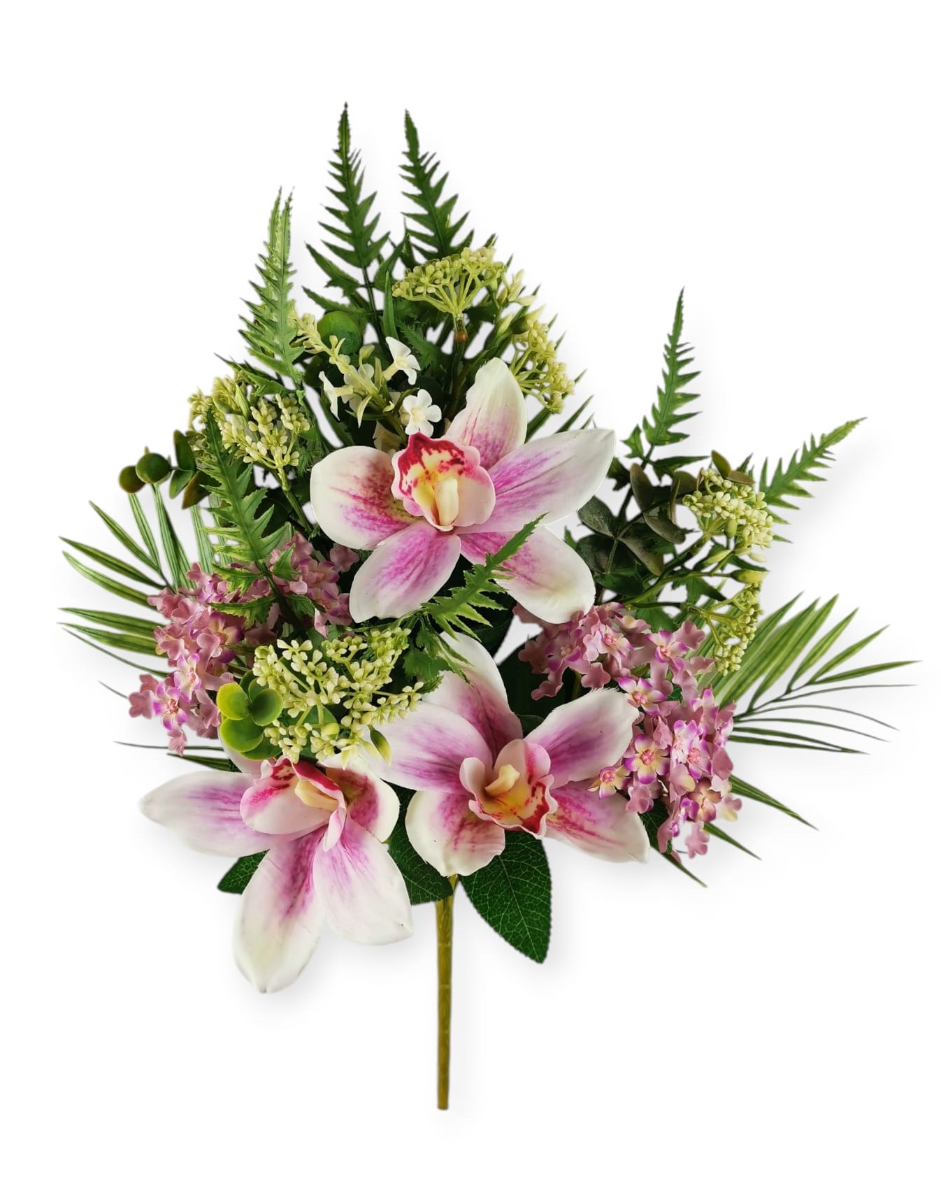 FR CYMBIDIUM VERBENA X9 45CM BT