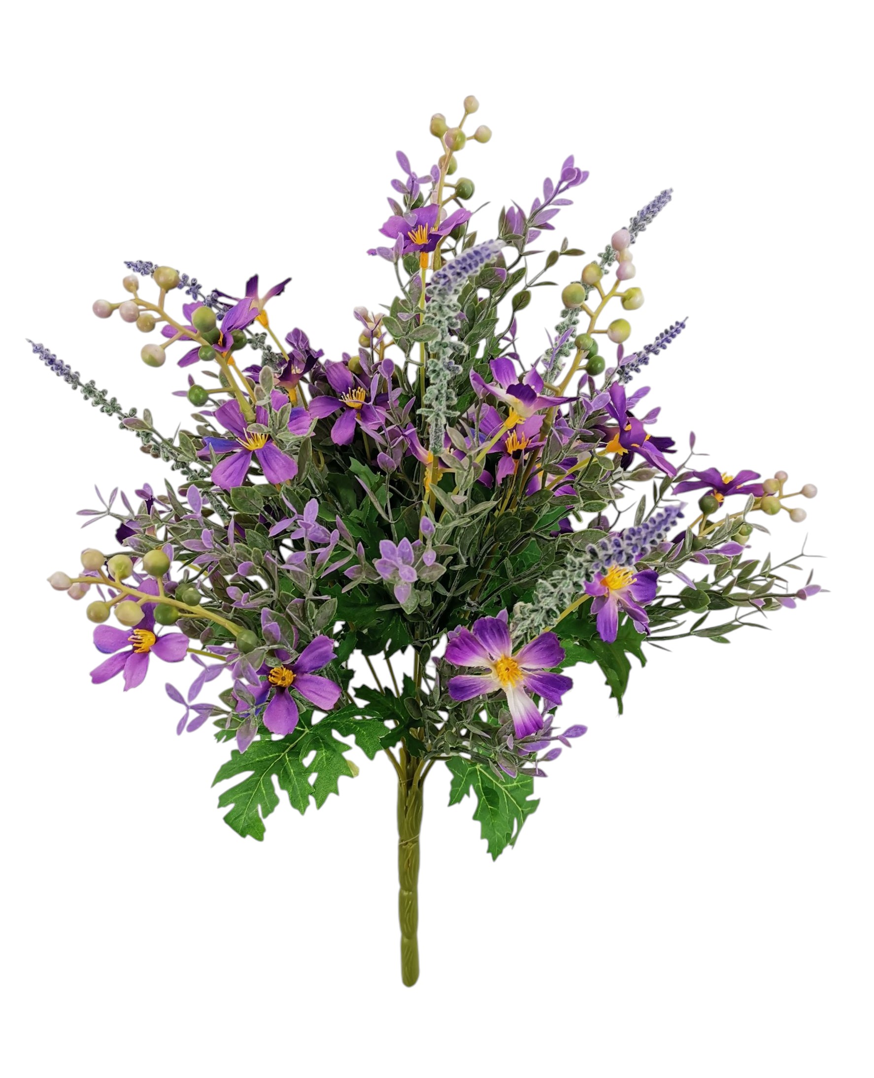 BUSH MARGHERITA LAVANDA X12 37CM LV