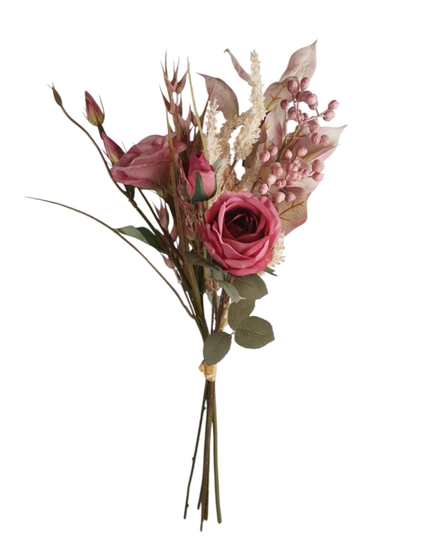 BUNDLE ROSA LISIANTHUS X6 58CM BT