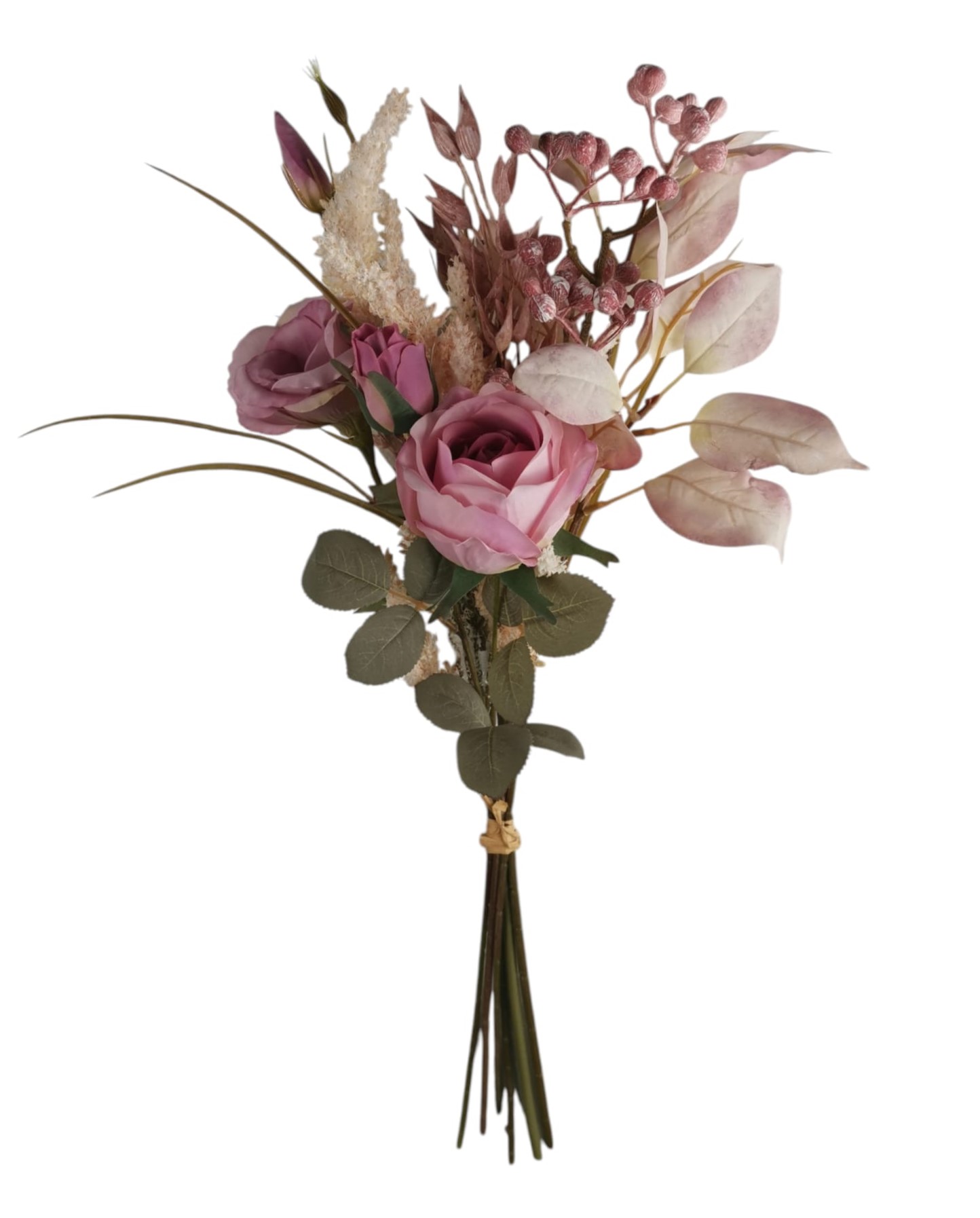 BUNDLE ROSA LISIANTHUS X6 58CM LV