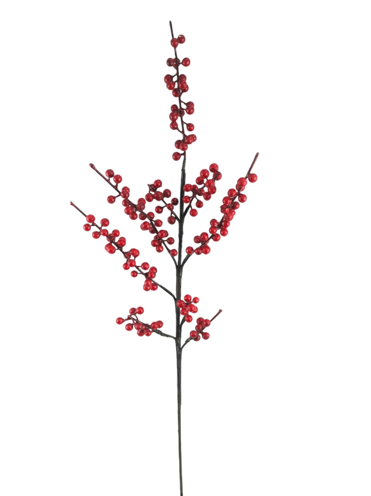 XMAS BERRY SPRAY X7 90CM RD