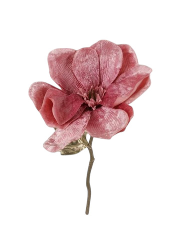 XMAS MAGNOLIA VELVET GOLD PICK 31CM PK