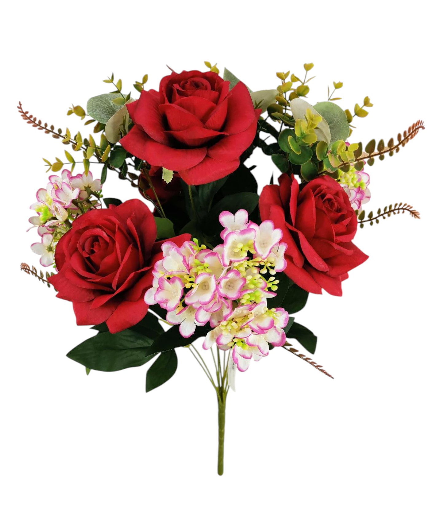BUSH ROSA X10 54CM RD