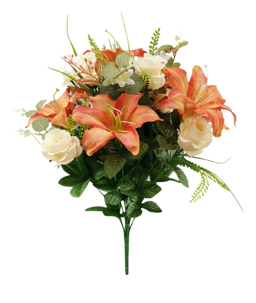 BUSH LILIUM BOCCIOLO X18 56CM OR