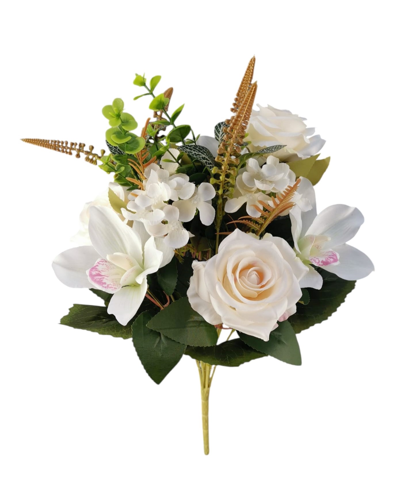 BUSH ROSA CYMBIDIUM X12 48CM CR